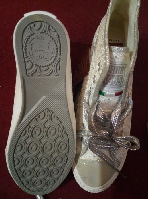 Bascheti cu platforma, dama, CARRERA, made in Italia, noi, marimea 41
