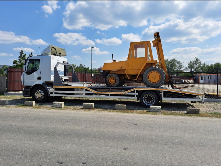 Camion / Platforma transport utilaje / Renault Midlum