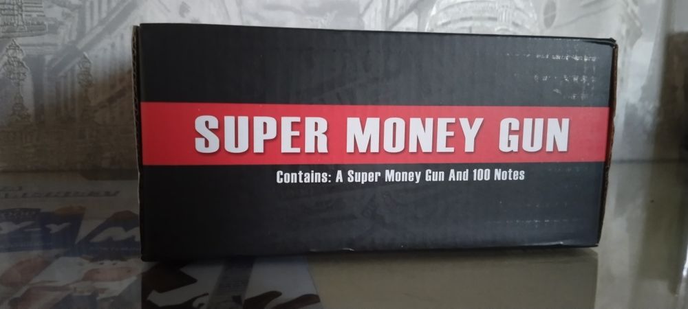Продам новый денежный пистолет