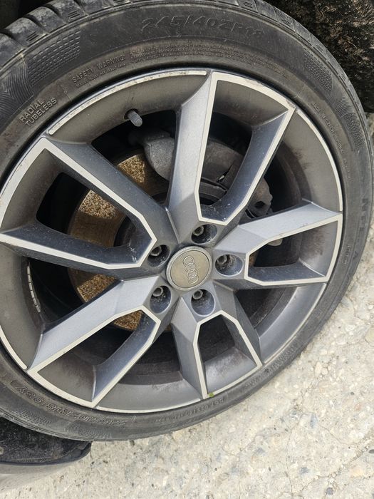 оригинални лети джанти 18" за Audi (Ауди) с летни гуми Nexen 245/40ZR18 93Y