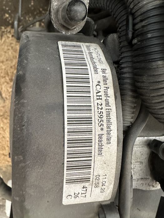 Двигател 2.0тди 170 CAH engine 2.0tdi cah