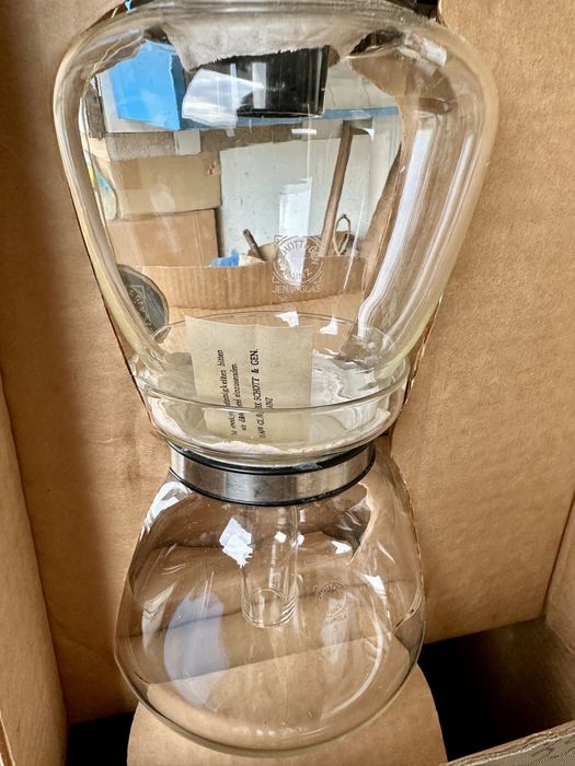 cafetiera cu vid syphon jena (simila Hario el comandante kinu)