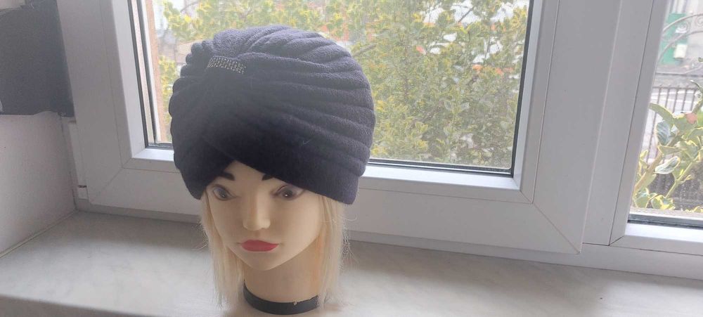 Caciula  dama bleomarin  cu captuseala calduroasa, noua