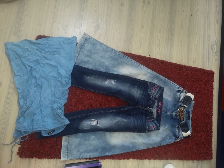 Оригинал и дамски дънки trussardi