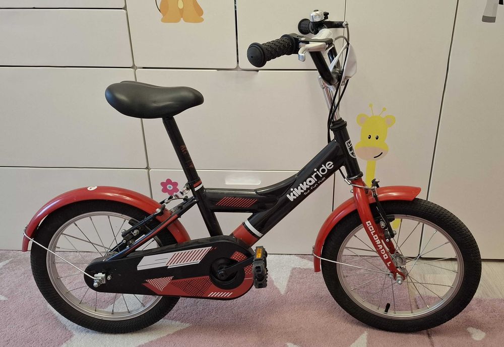 Продавам детски велосипед KikkaRide Colorado L – 16" (като нов)