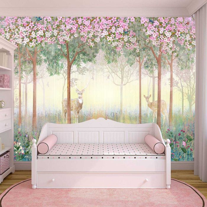 Фотообои в детскую комнату. Без стыка