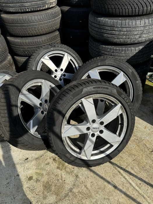 Anvelope iarna 245 45 18,jante aliaj VW Passat,Skoda Superb