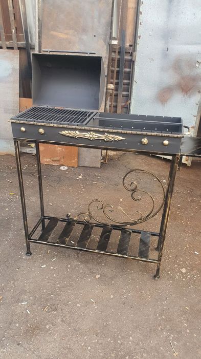 Мангал для шашлыка барбекю гриль кура дачный садовый качественный