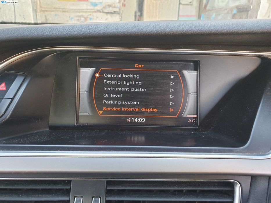 Display Afisaj Ecran MID CD Player Navigatie Audi A4 B8 B8.5 FL Facelift 2012 - 2016 [K3533]