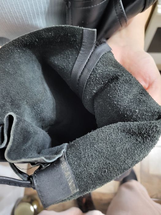 Pantaloni biker piele naturală Below Bikewear, mărime 50