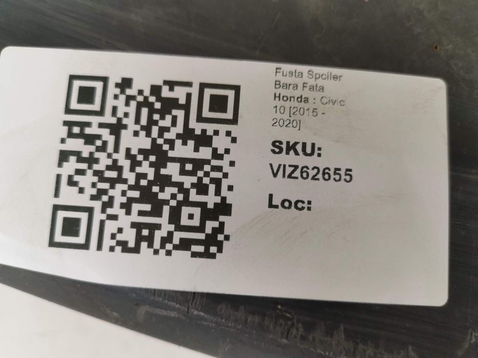 Предна броня спойлер Honda Civic 10 [ - ] Оригинален, в добро състояни