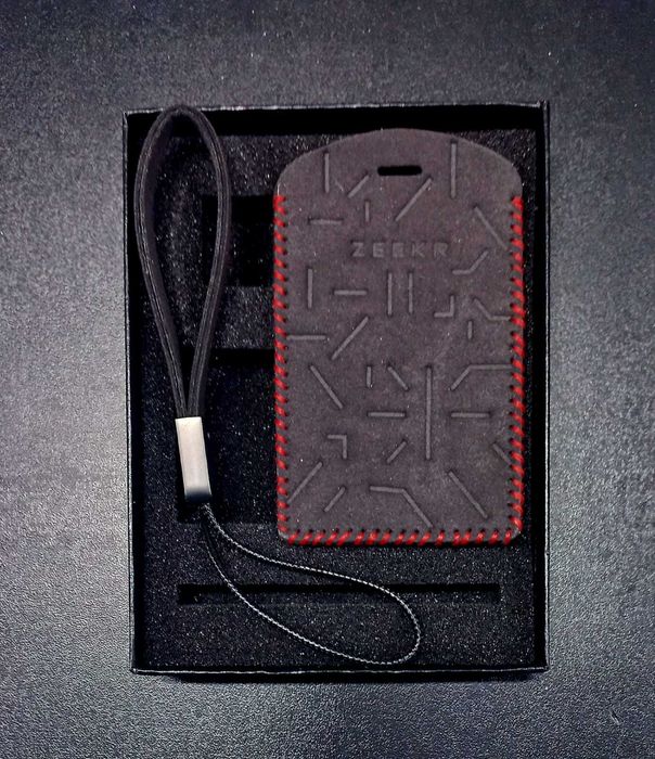 Чехол ключа замшевый ZEEKR