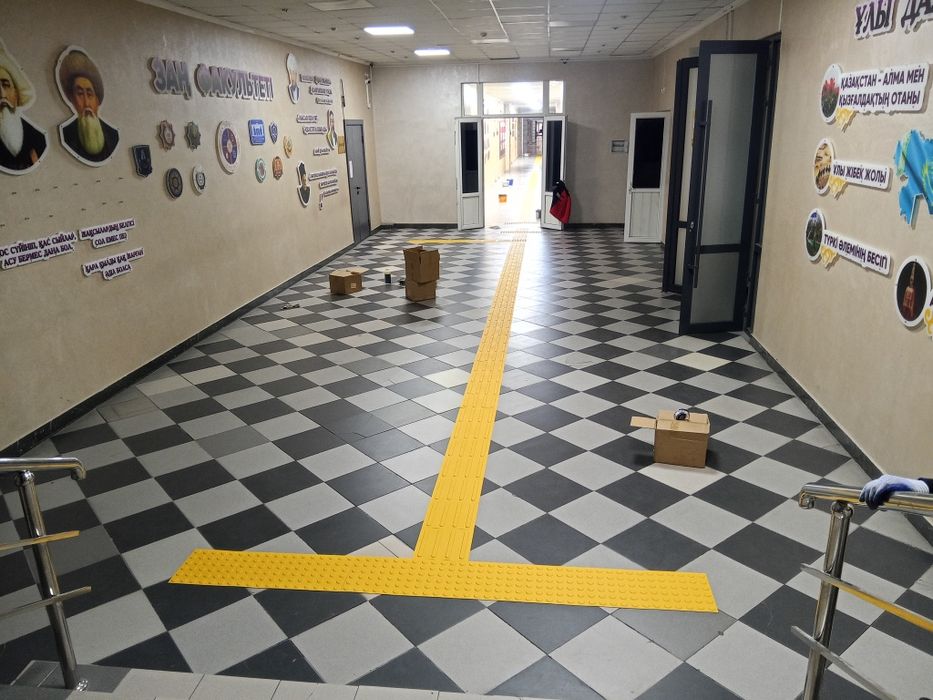 Пандус бойынша барлық жұмыстар