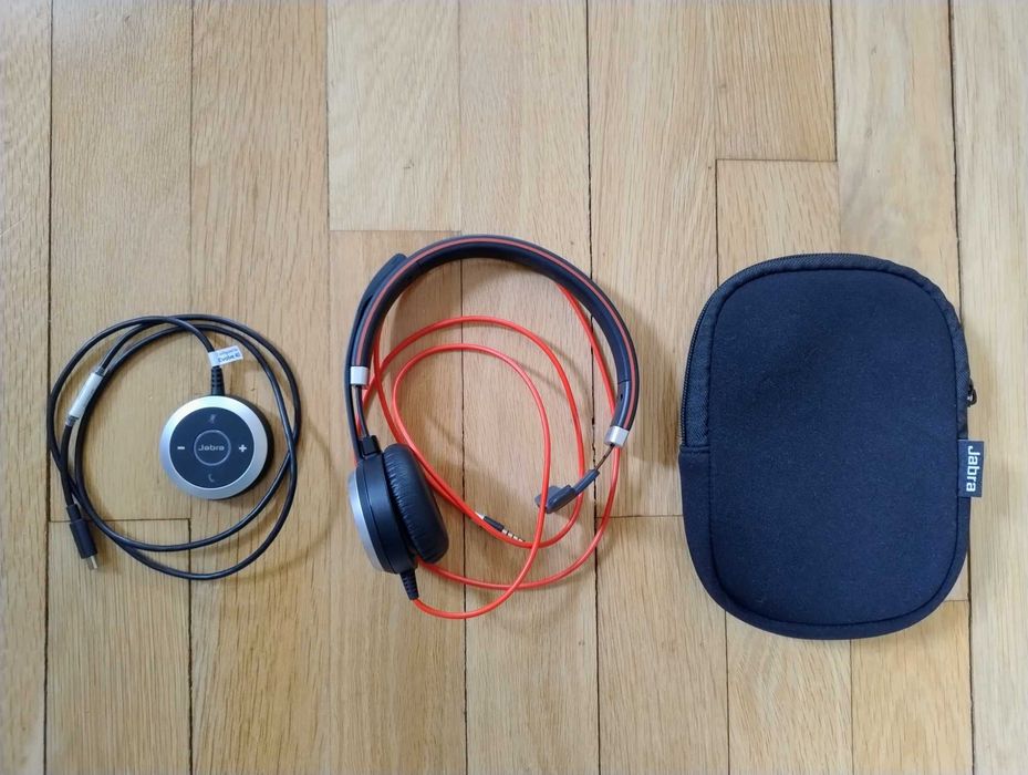 Професионални слушалки Jabra EVOLVE 40 Mono USB и 3,5 mm Jack