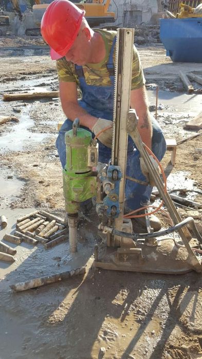 Алмазное бурение. Резка бетона. Сверление стен. Бурение отверстий ...