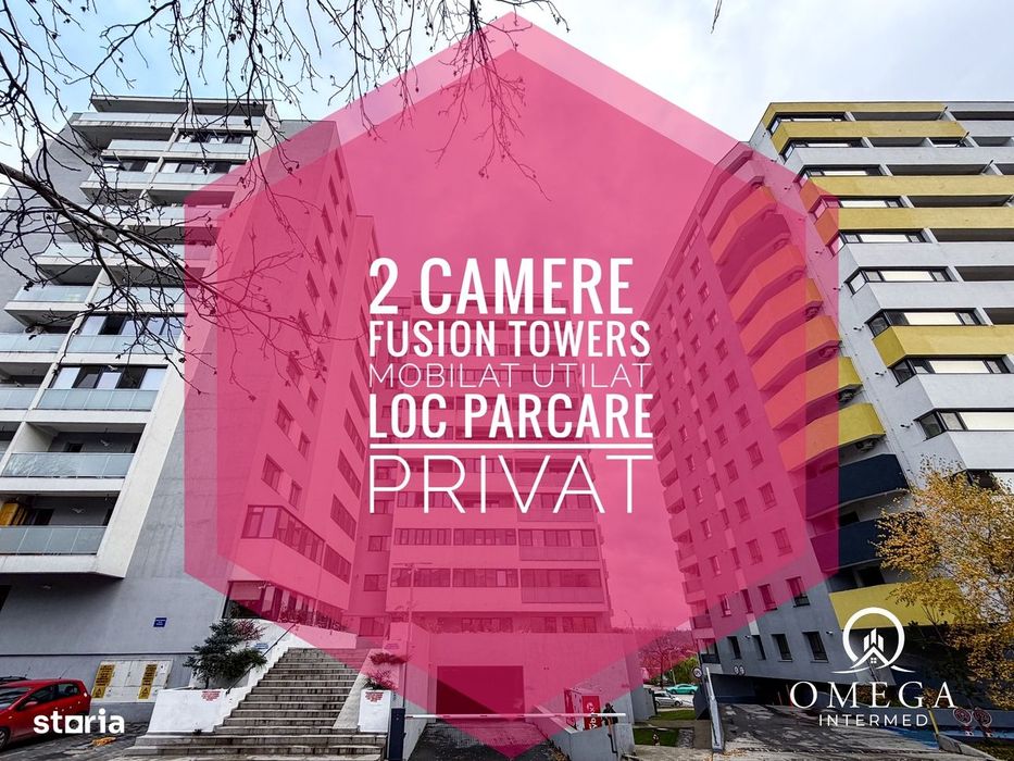 2 camere Nicolina Cug Fusion Towers