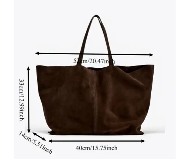 Продам сумку шопер натуральная замша