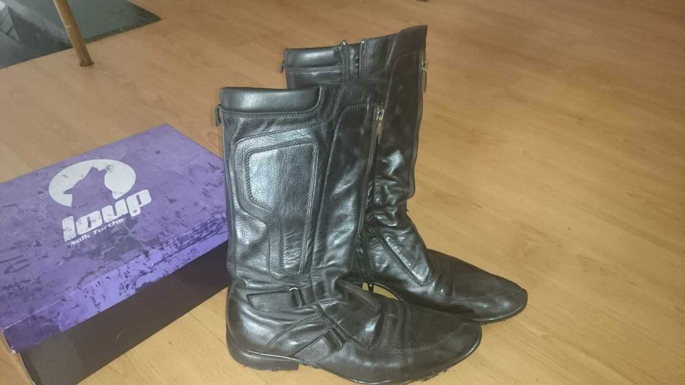 кожени ботуши Loup