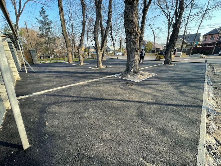 Укладка асфальта