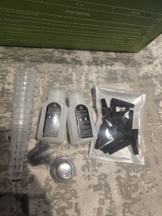 Ghiveci hidroponic / kit hydroponic 12 anveole