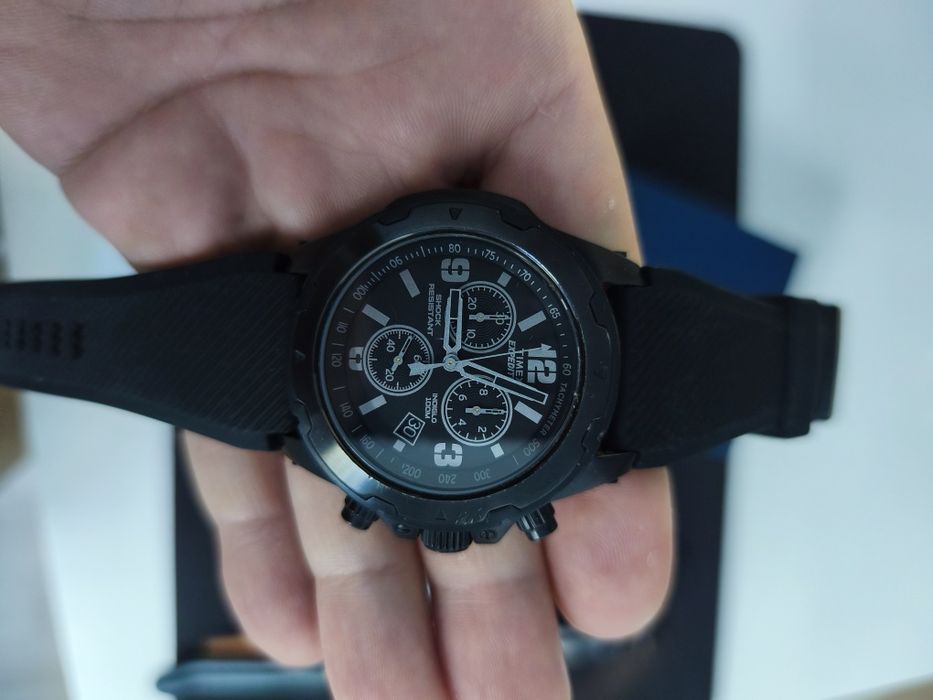 Ceas Timex Expedition Shock Chronograph TW4B01400 – Pachet complet + curele