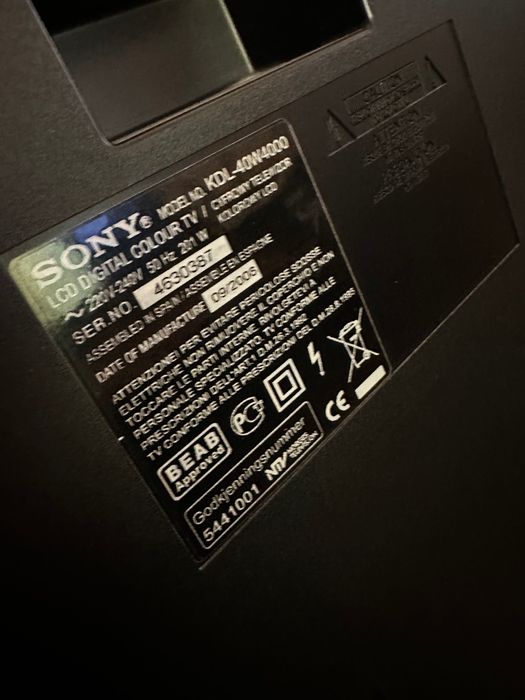 телевизор Sony 40 bravia