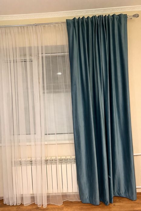 Шторы+тюль+карниз