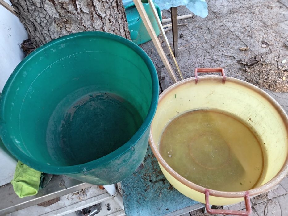 Ведра, тазы, выварки советские