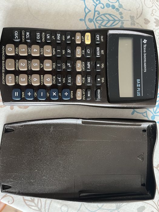 Калькулятор Texas Instruments BA II PLUS