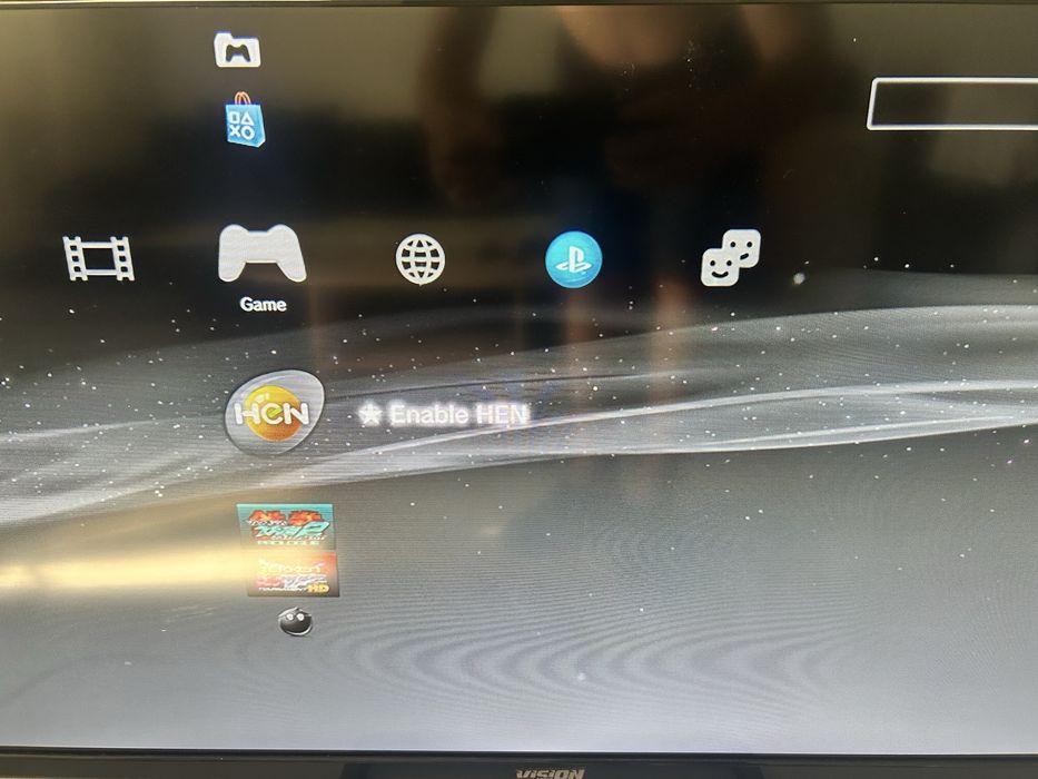 PS3 modat HEN / 2 manete + 96 jocuri