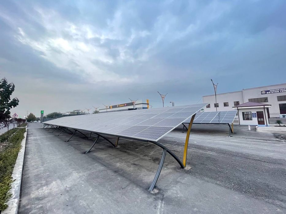 Солничний панели устанофка