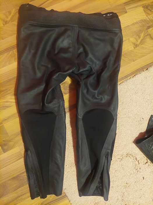 Pantaloni moto Vanucci ,piele naturala,marime mare