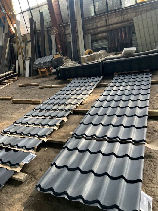 Металосайдинг, черепица