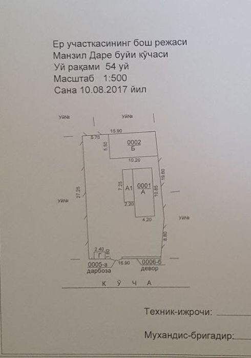 Сергели,  ул. Даребуйи,  дом 4,4 сотки.