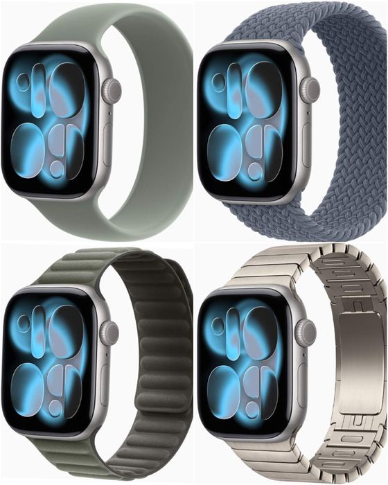 apple watch 11 callular spece gray 100% yangi pashti