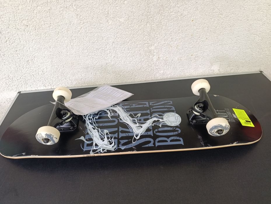 skateboard enuff pyro classic logo alb white copii baieti fete