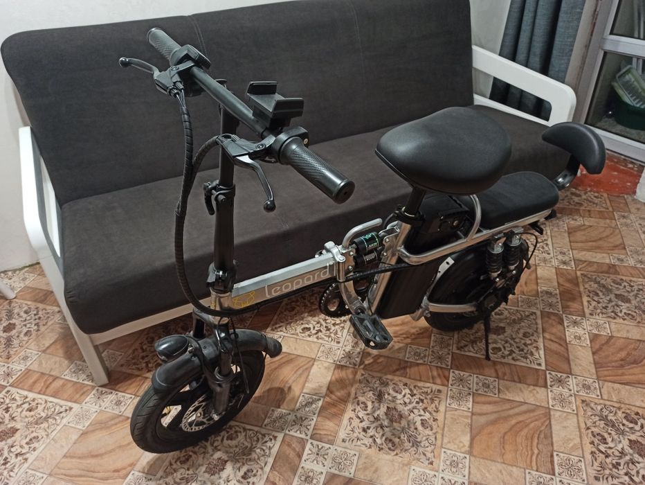 Электровелосипед леопард leopard