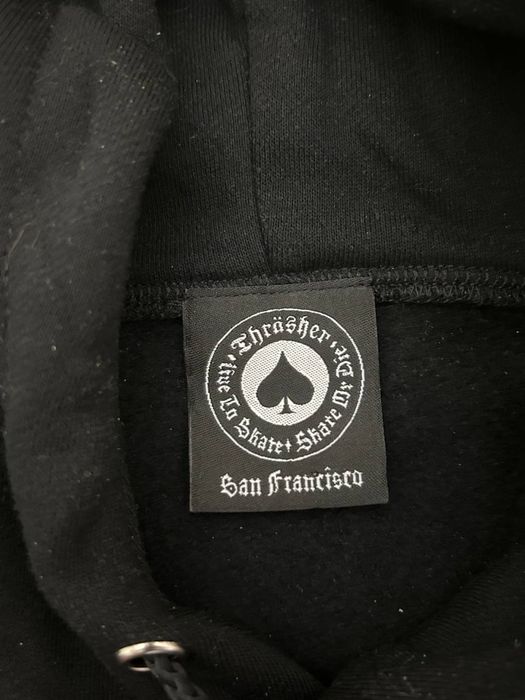 Thrasher Flame Hoodie оригинал