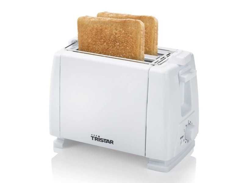 Компактен Тостер за Хляб с 2 Слота за Филии Tristar BR-1009, 750 W