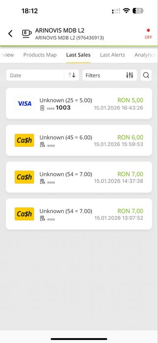 Nayax VPOS Touch 3G