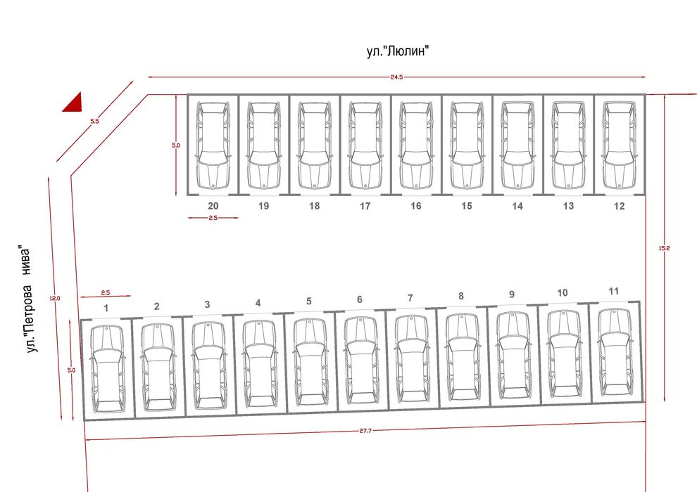 Отдава под Наем ПАРКИНГ
