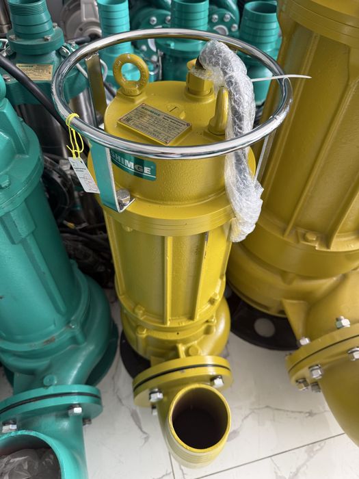 Погружной дренажный насос фекальный 5,5 кВт 110 м3/час Shimge WQ nasos