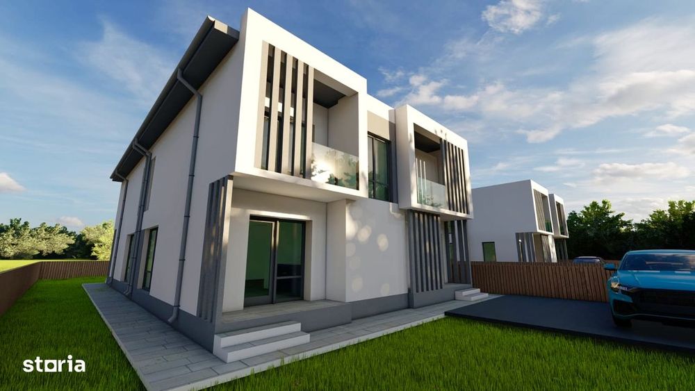 300 mp teren! ASFALT! CANALIZARE! Dressing!Vila 4 camere Valea Lupului