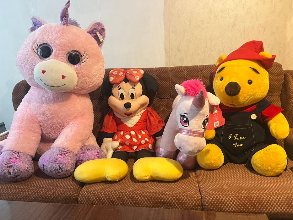 Плюшени играчки с етикет