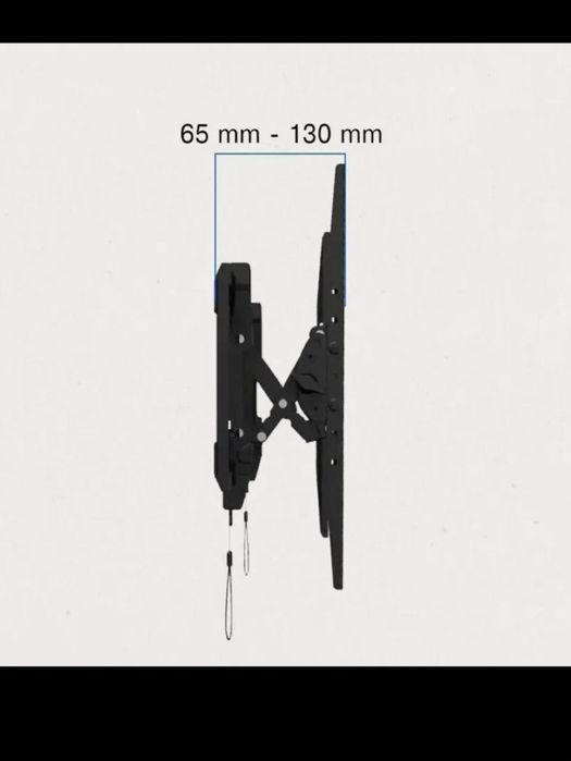 Кронштейн для ТВ диагональ 65"-90" NB DF80-T, настенный, наклонный