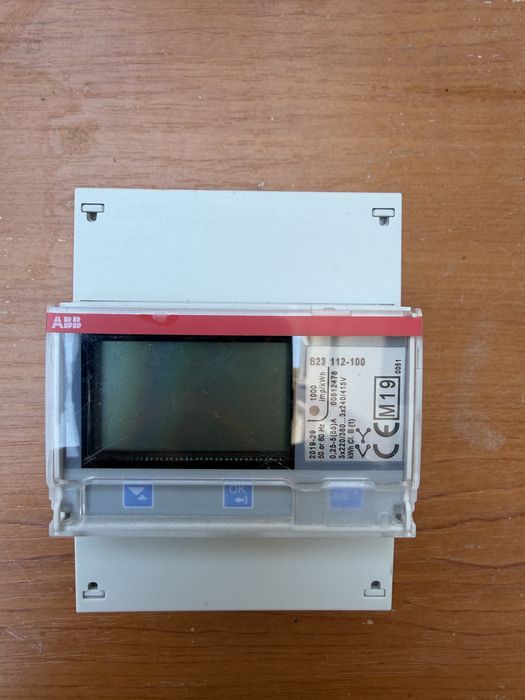 Contor Smartmeter trifazat pe sina ABB 65A B23 112-100
