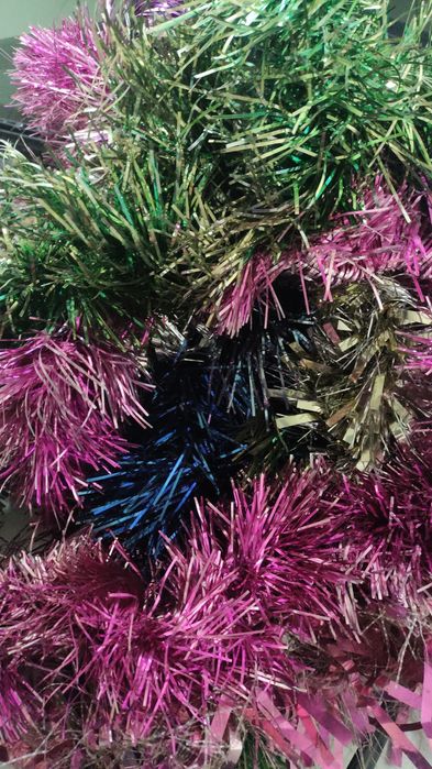 Гирлянда новогодние игрушки