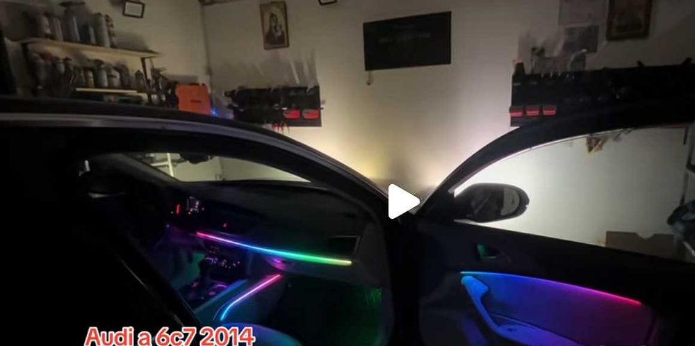 lumini ambientale auto premium 18 in 1, Simphony , Neon Acrilic