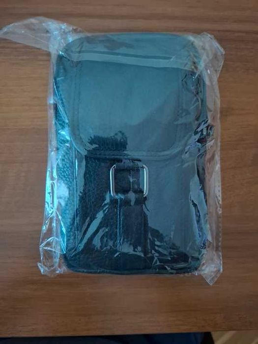 Малка кожена чанта унисекс 2бр