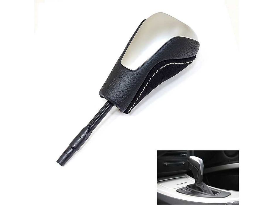 Топка за скоростен лост BMW / БМВ E90 автоматик алкантара